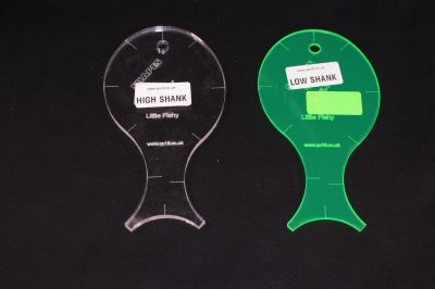 FREE MOTION HIGH SHANKTEMPLATE 6in LITTLE FISHY